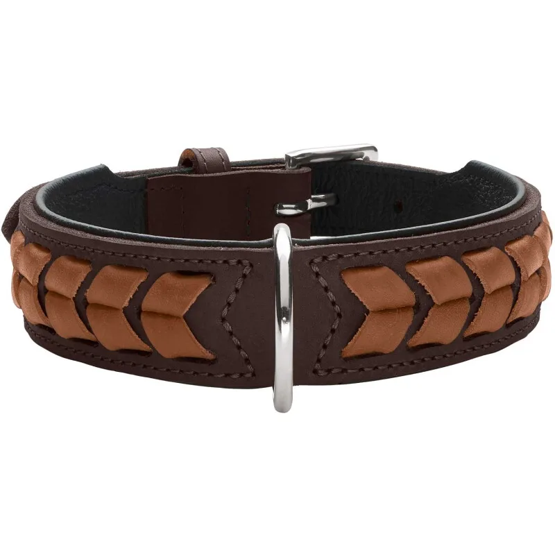Halsband El Paso dunkelbraun 65 cm de Hunter en Regular – photo produit