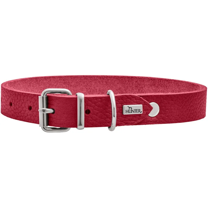 Halsband Grenaa XS-S von Hunter in Rot, Regular – Produktfoto