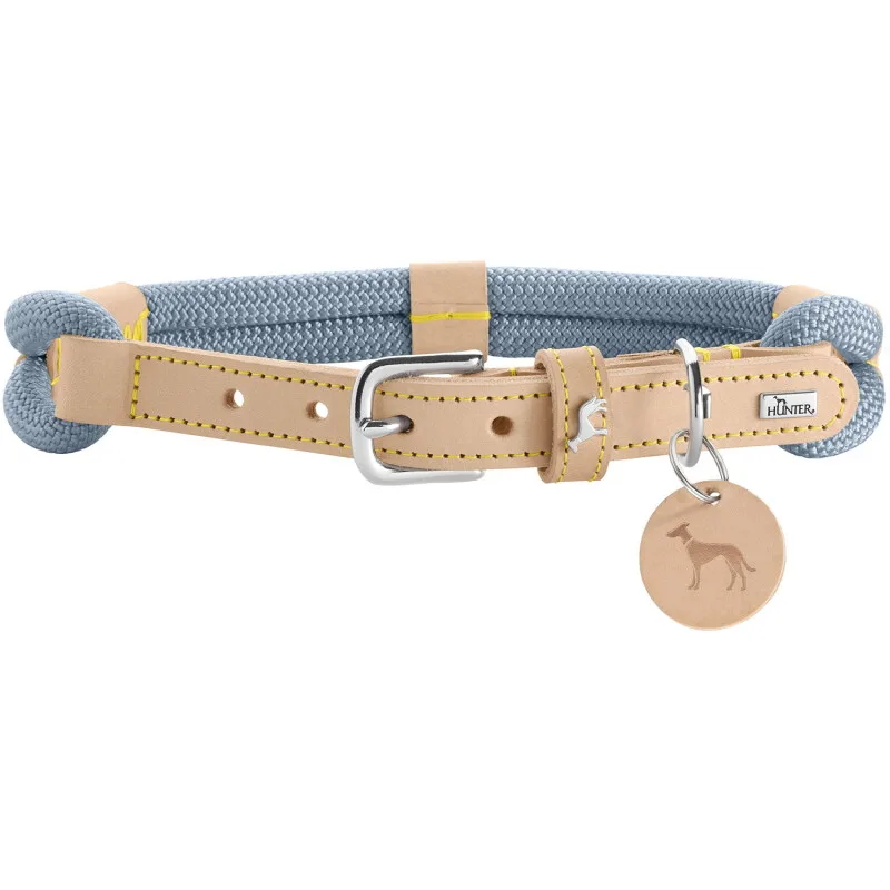 Halsband Malia 50 cm by Hunter in Taubenblau, Regular – product photo