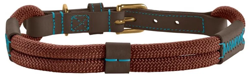 Halsband Malia Chocolade&Donkerbruin - Hondenhalsband - 65 cm von Hunter – Produktfoto
