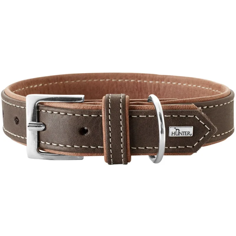 Halsband Porto 65 cm de Hunter en Dunkelbraun, Regular – photo produit