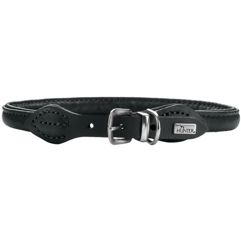 Halsband Round & Soft Canadian Up schwarz 40 cm van Hunter in Regular – productfoto