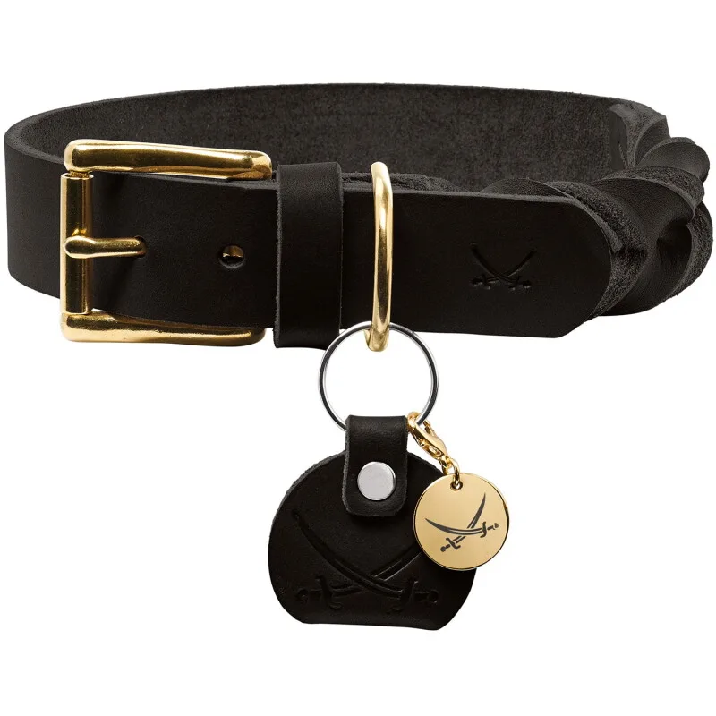 Halsband Sansibar Solid 60 cm van Hunter in Zwart, Regular – productfoto