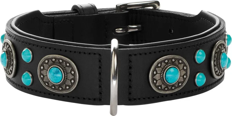 Halsband Sioux - 50 cm - Zwart de Hunter – photo produit