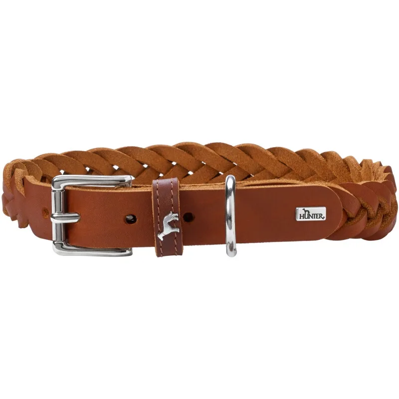 Halsband Solid Education Special cognac 50 cm by Hunter in Regular – product photo