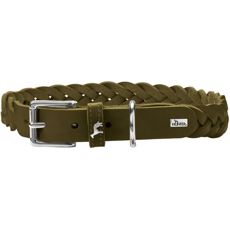 Halsband Solid Education Special oliv 55 cm by Hunter in Regular – product photo
