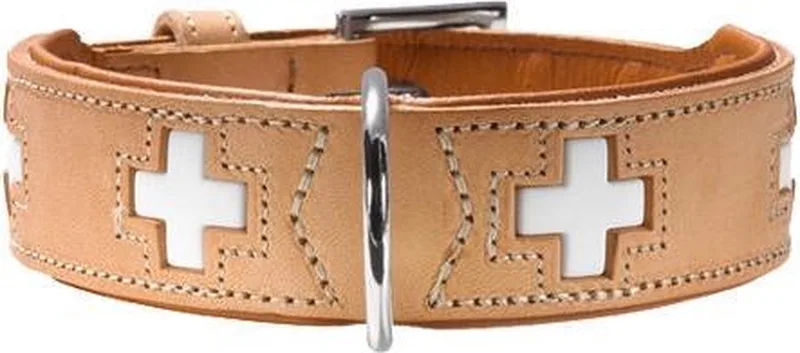 Halsband Swiss - 42 cm från Hunter i Beige – produktbild