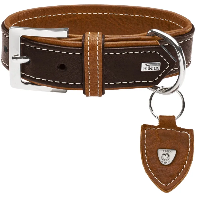 Halsband Tara 85 cm by Hunter in Dunkelbraun, Regular – product photo