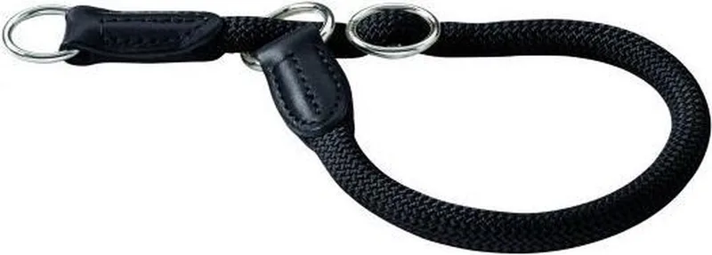 halsband voor hond freestyle met stop 35 cmx8 mm de Hunter en Noir – photo produit