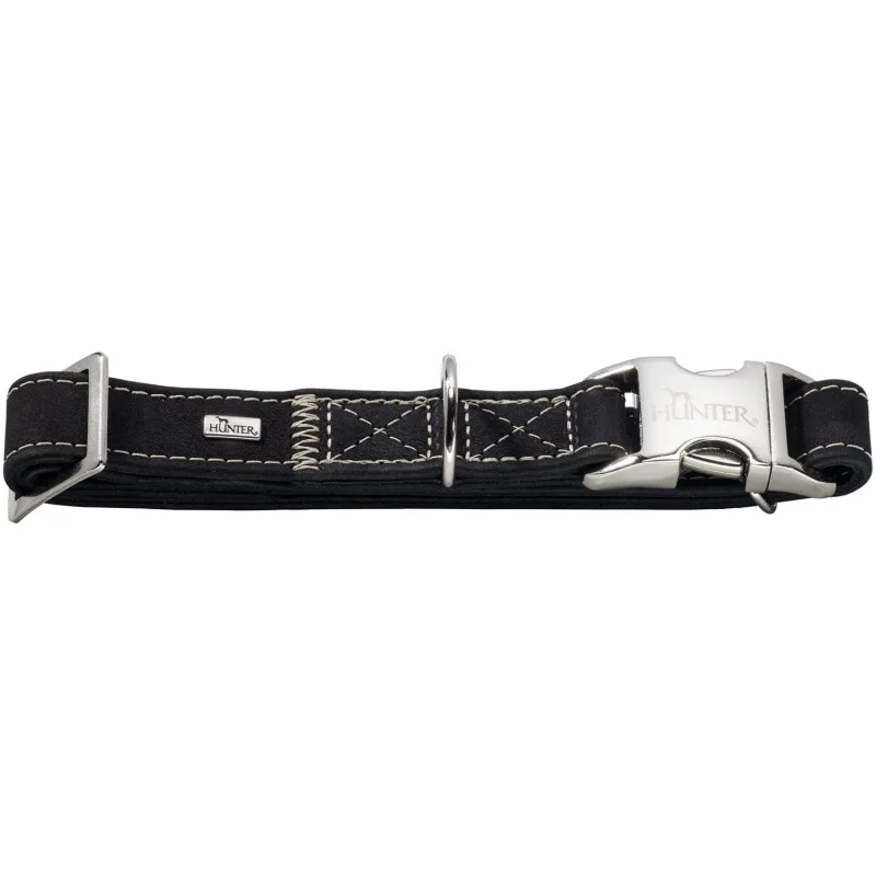 Halsung Hunting Alu-Strong schwarz 45 cm fra Hunter i Regular – produktbillede