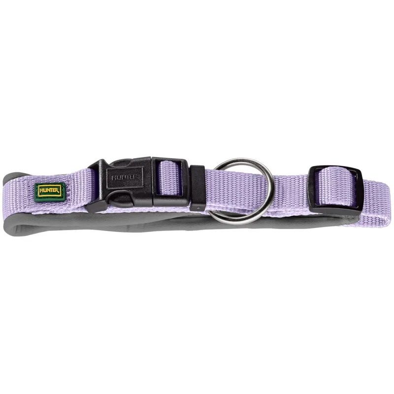 Halsung Neopren Vario Plus lila/ grau 35 cm von Hunter in Lila, Grau, Regular – Produktfoto