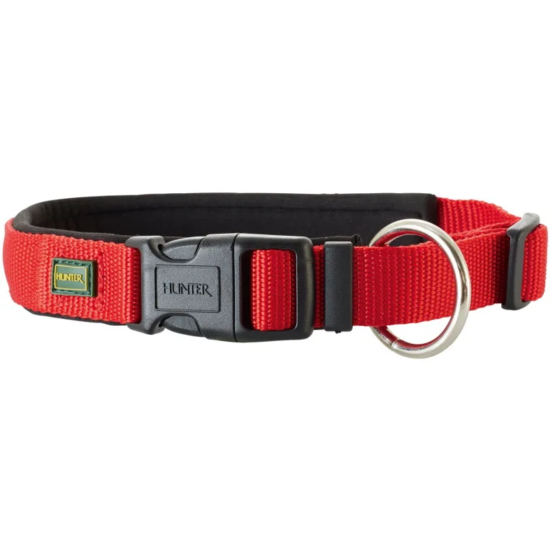 Halsung Neopren Vario Plus rot/ schwarz 52 cm von Hunter in Rot, Schwarz, Regular – Produktfoto