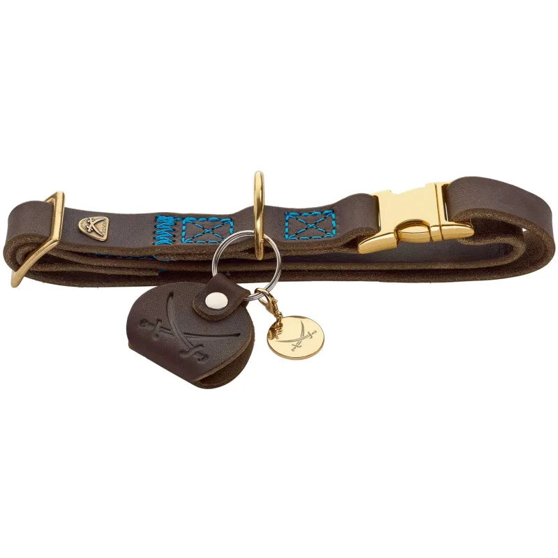 Halsung Sansibar dunkelbraun 65 cm van Hunter in Regular – productfoto