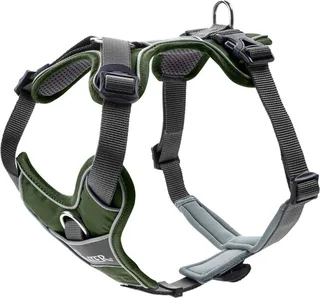 Harnas Divo Groen&Grijs - Hondentuig - L 72-100 Cm fra Hunter i Bekijk productafbeelding – produktbillede 1 af 3