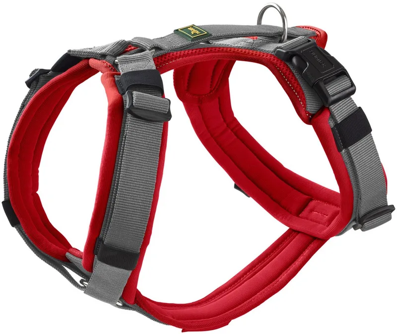 Harnas Maldon Up Rood&Grijs - Hondentuig - 53-71 cm fra Hunter i Grå – produktbillede