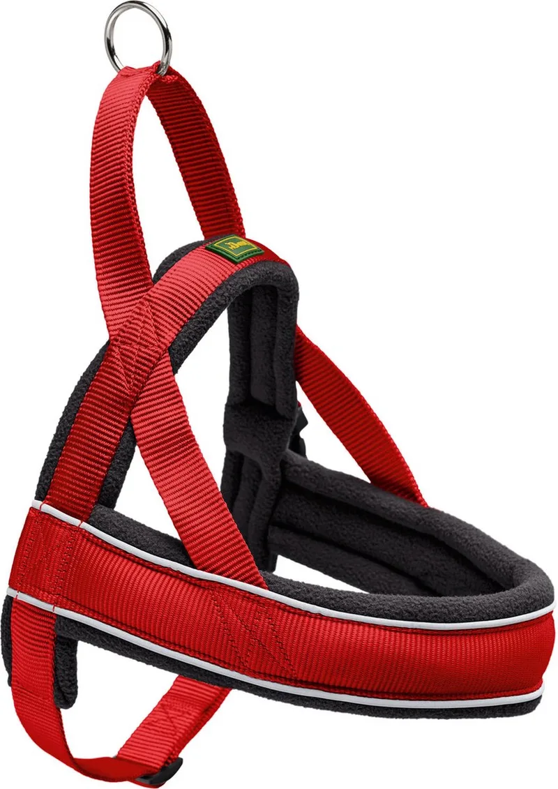 Harnas Norweger Racing Nylon - L - 62 x 75 x 2.5 cm - Rood de Hunter en Rouge, Noir – photo produit