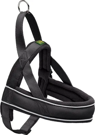 Harnas Norweger Racing Nylon - Small - 42-53x2.0x2 cm - Zwart/Zwart by Hunter in Black – product photo 1 of 2