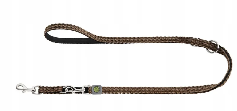 Hilo Verstelbaar Hondentuig 1,5/200cm - Comfort & Stijl de Hunter en Marron – photo produit