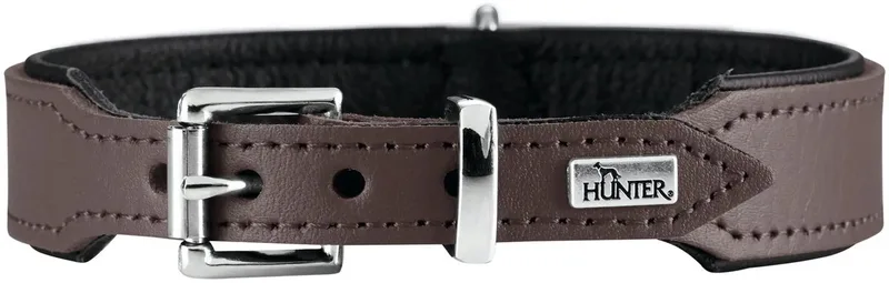 Hondenhalsband Basic Bruin Maat 42 (34-38 cm) von Hunter in Bekijk productafbeelding – Produktfoto