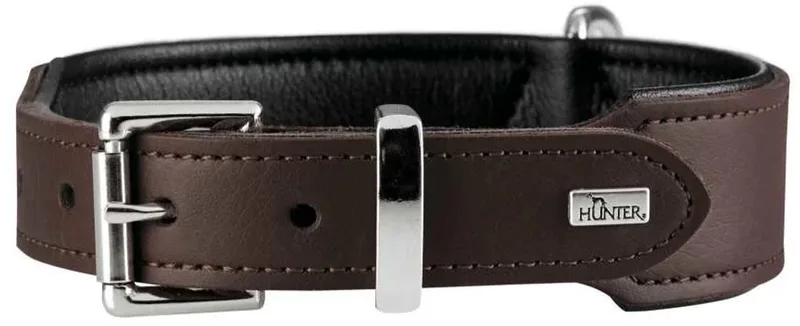 Hondenhalsband Basic Bruin Maat 50 (36 - 43 cm) von Hunter in Bekijk productafbeelding – Produktfoto