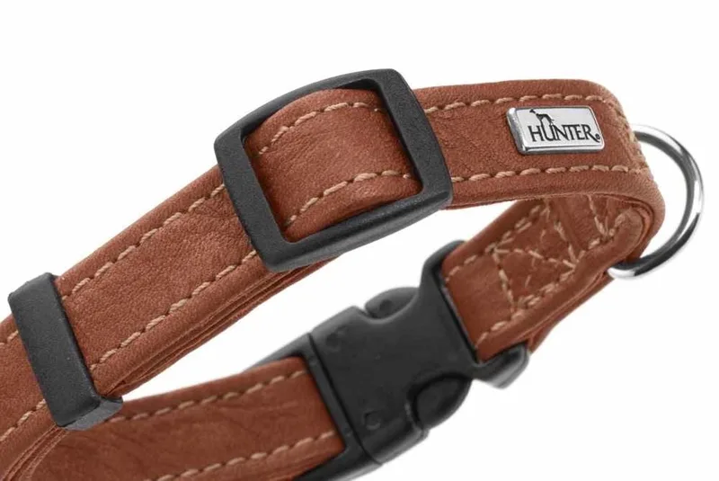Hondenhalsband Canadian Up Maat XXS-XS 16 - 22 cm by Hunter in Cognac – product photo