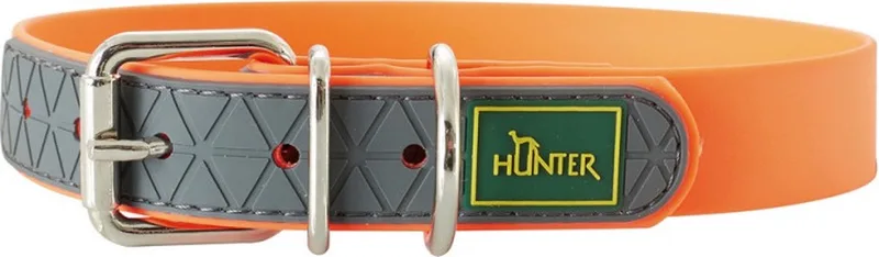 Hondenhalsband convenience neon 50 cm de Hunter en Orange – photo produit