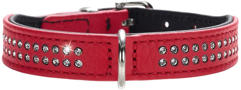 Hondenhalsband Diamond Petit Maat 27 by Hunter in Red – product photo