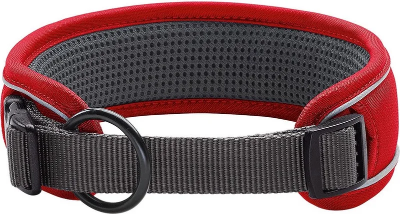 Hondenhalsband Hunter Divo (25-35 cm) von Hunter in Rot – Produktfoto