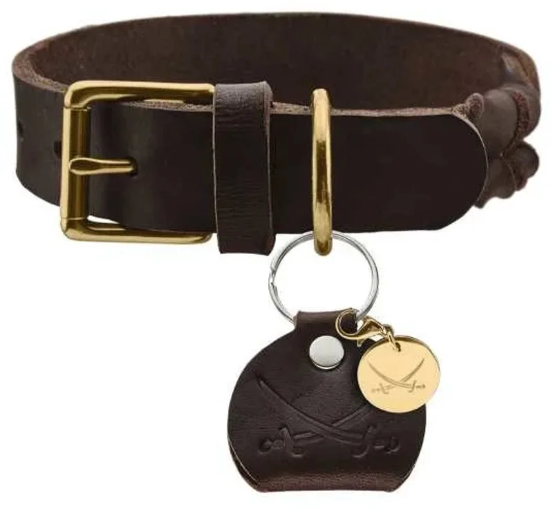 Hondenhalsband Sansibar Solid Maat 45 by Hunter in Brown – product photo