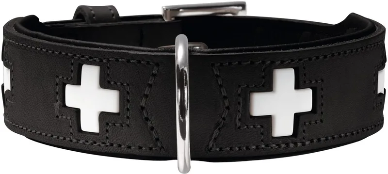 Hondenhalsband Swiss Zwart Maat 65 by Hunter in Bekijk productafbeelding – product photo
