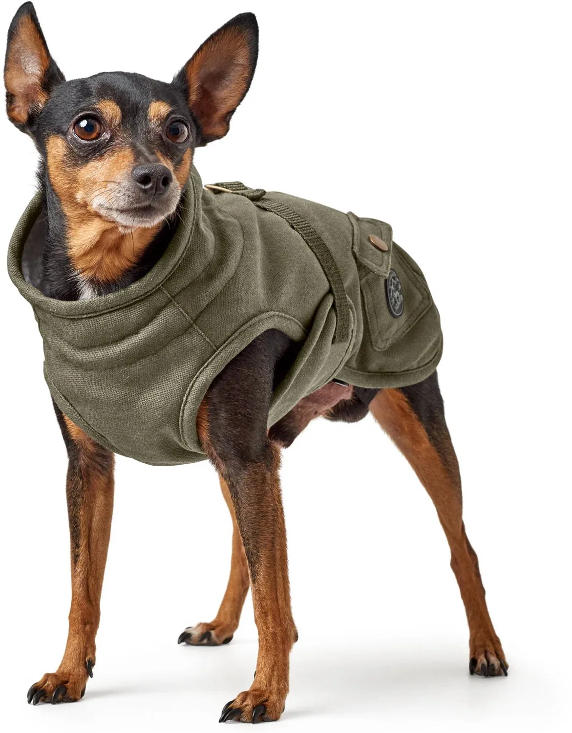 Hondenjas Khaki Maat 25 van Hunter in Kaki – productfoto