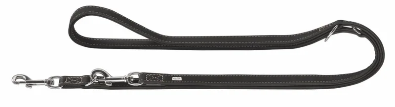 Hondenriem Hunting Zwart 200 cm by Hunter – product photo