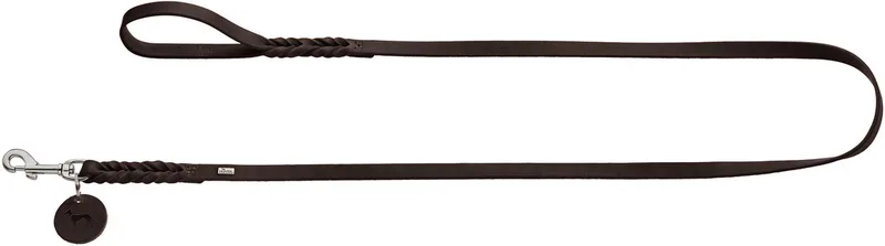 Hondenriem Solid Education Bruin 100 cm x 16 mm by Hunter – product photo