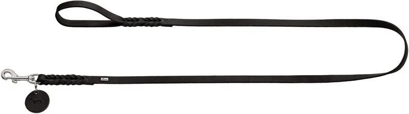Hondenriem Solid Education Zwart 200 cm x 16 mm von Hunter – Produktfoto