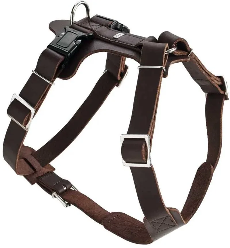 Hondentuig Aalborg 52-72 cm by Hunter in Brown – product photo