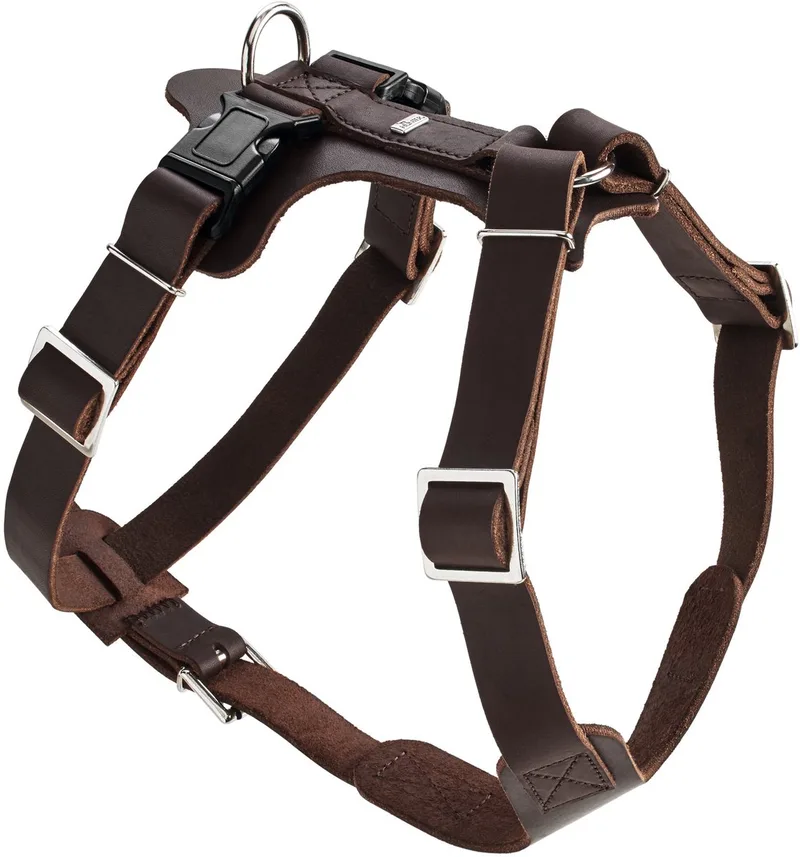 Hondentuig Aalborg Maat M-L2 65-95 cm van Hunter in Bruin – productfoto