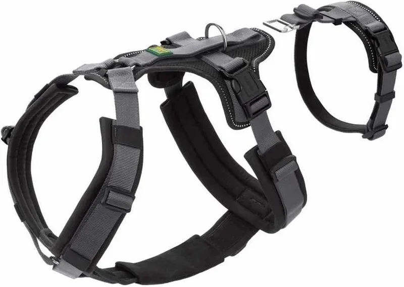 Hondentuig - Maldon - Paniekharnas - Anti - Trek Harnas - Veiligheidsharnas - Perfecte Pasvorm - Maat M - 53-71 cm de Hunter en Noir – photo produit