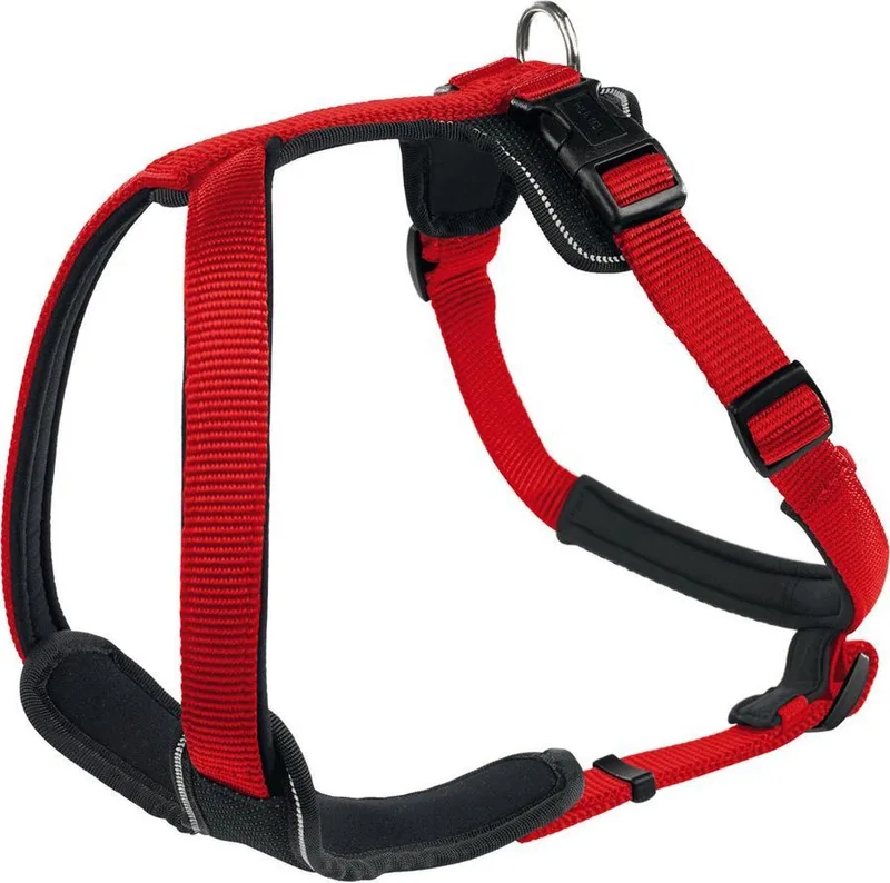 Hondentuig Neopreen Maat L by Hunter in Red – product photo