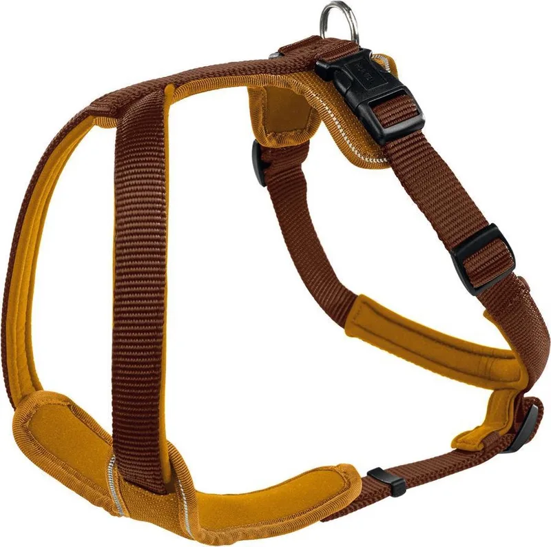 Hondentuig Neopreen Maat S 42-53 cm de Hunter en Marron – photo produit