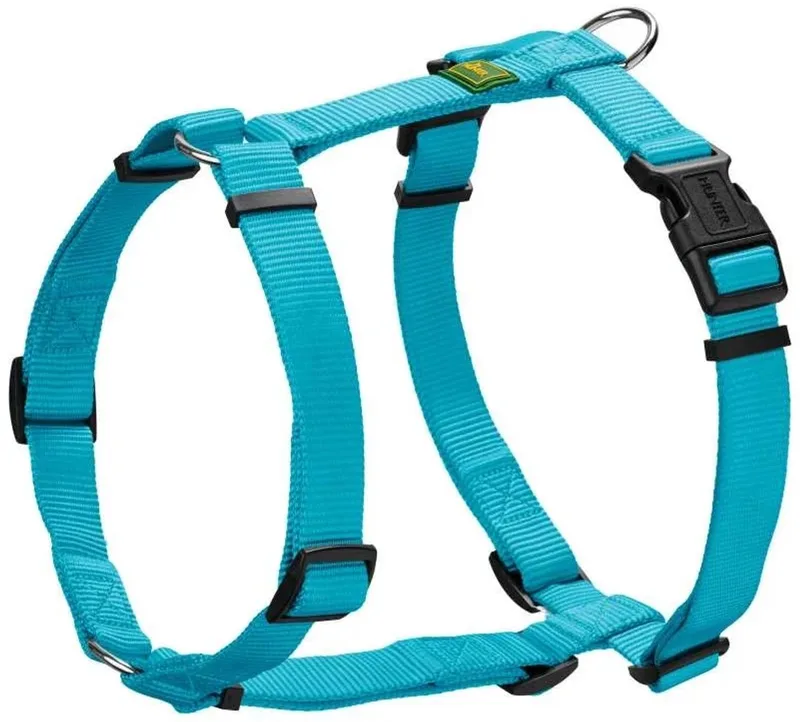 Hondentuig Vario Rapid Teal Maat S/M von Hunter in Blauwgroen – Produktfoto