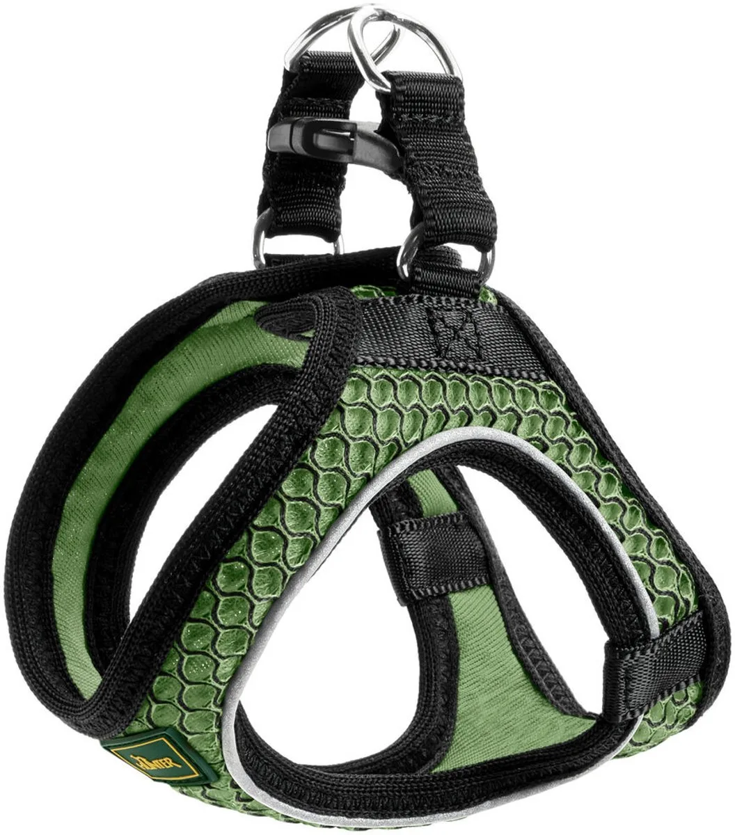 Hondentuigje Hunter Comfort Groen 30-35 cm van Hunter in Zwart – productfoto