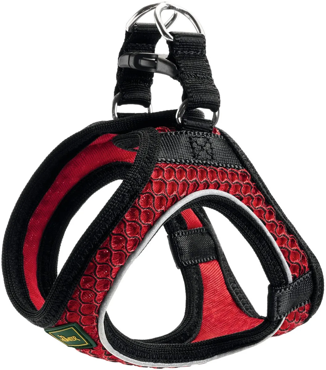 Hondentuigje Hunter Hilo-Comfort Maat M (55-60 cm) von Hunter in Rot – Produktfoto