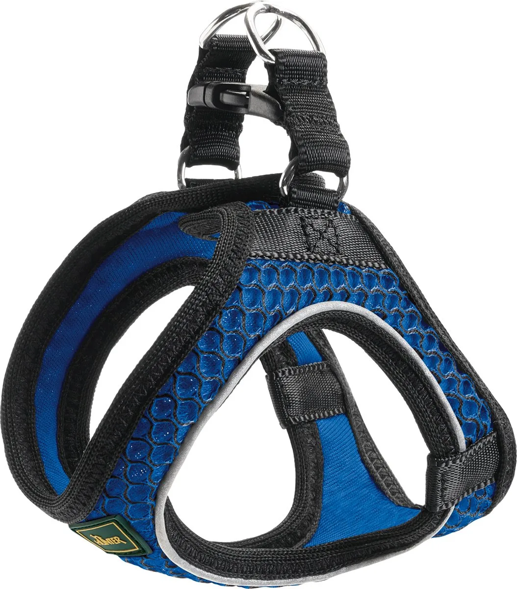 Hondentuigje Hunter Hilo-Comfort Maat M/L (58-63 cm) de Hunter en Bleu – photo produit