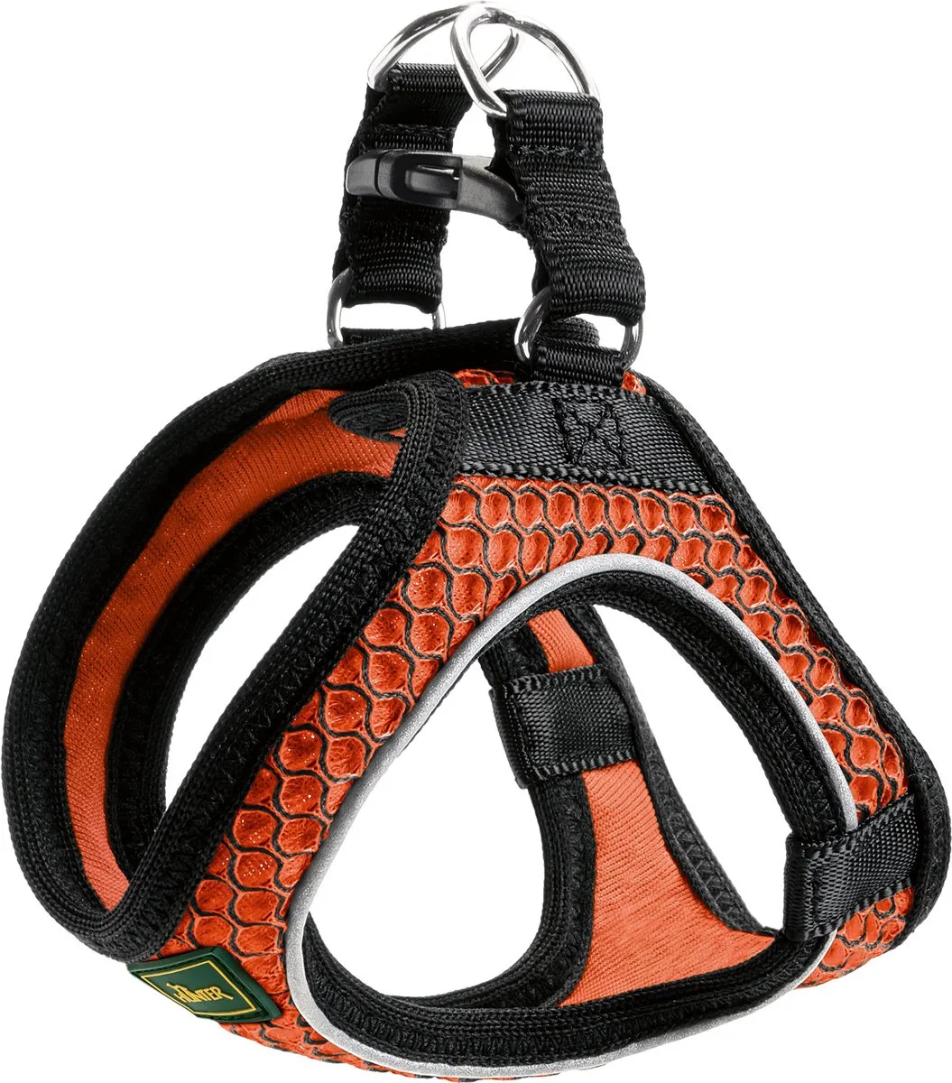 Hondentuigje Hunter Hilo-Comfort Maat S (42-48 cm) von Hunter in Orange – Produktfoto