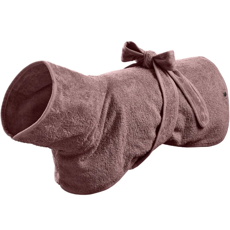 Hunde-Bademantel Riga 70 cm von Hunter in Altrosa, Regular – Produktfoto