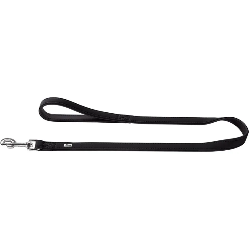 Hundeführleine softie 1,1 m, 1,5 cm von Hunter in Schwarz, Regular – Produktfoto