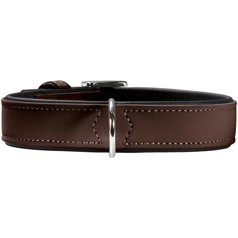 Hundehalsband softie S-M by Hunter in Brown, Regular – product photo