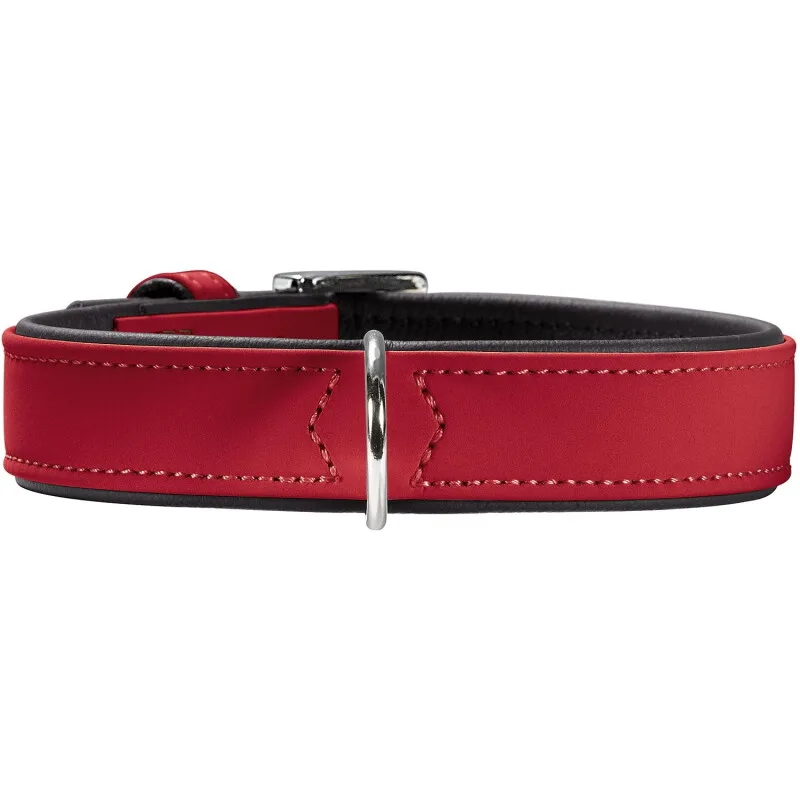 Hundehalsband softie S by Hunter in Red, Regular – product photo