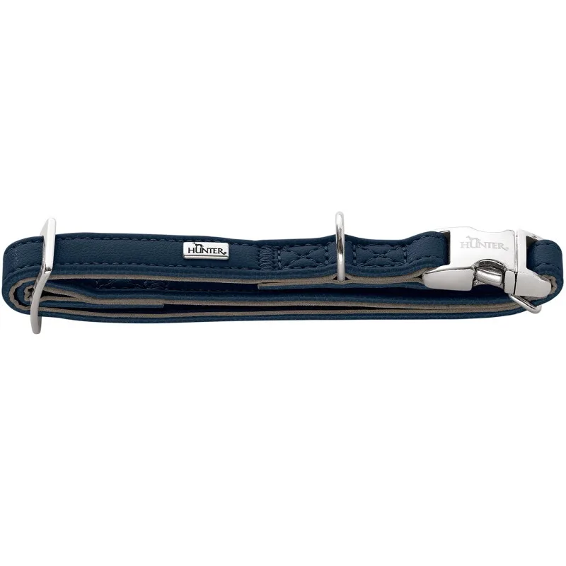 Hundehalsung amalfi alu strong XL von Hunter in Blau, Regular – Produktfoto