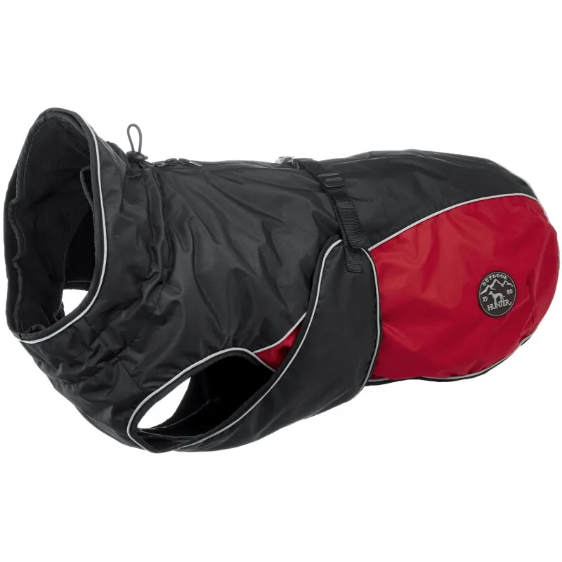 Hundemantel Uppsala Allrounder anthrazit/ rot 40 cm de Hunter en Regular – photo produit
